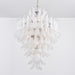 White Cloud Glass Petals Chandelier Vakkerlight