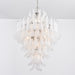 White Cloud Glass Petals Chandelier Vakkerlight
