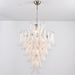 White Cloud Glass Petals Chandelier Vakkerlight