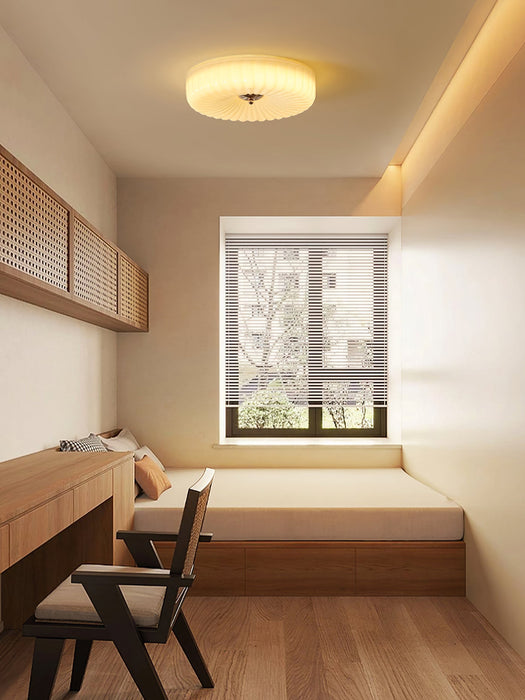 Willa Glass Flush Mount Ceiling Light