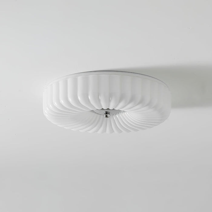 Willa Glass Flush Mount Ceiling Light