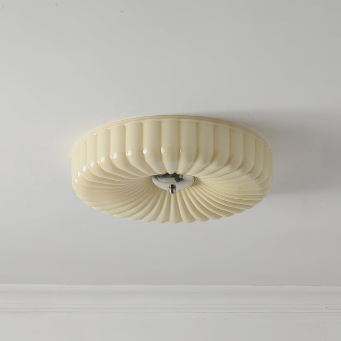Willa Glass Flush Mount Ceiling Light