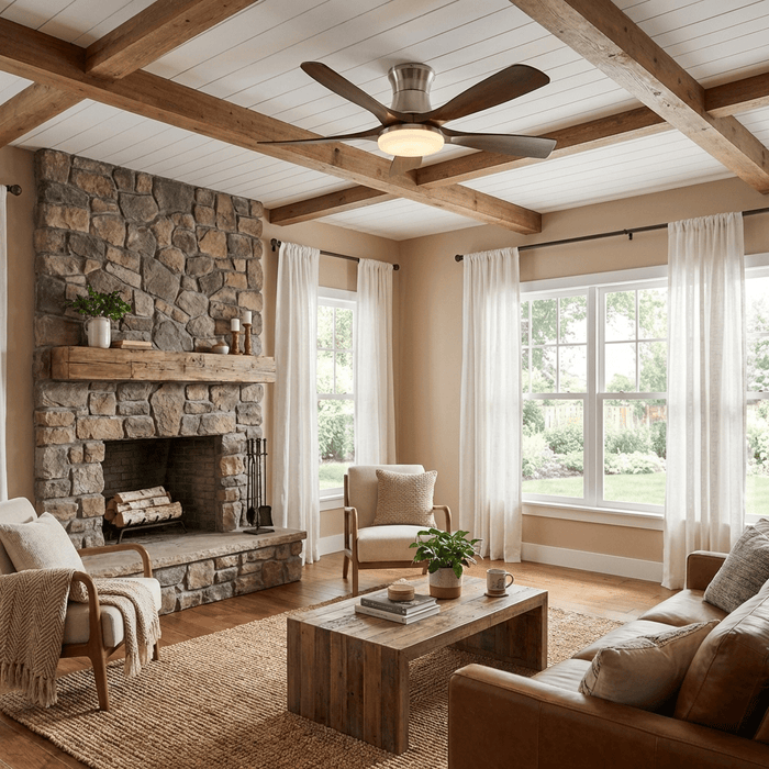 Windara Ceiling Fan Light Vakkerlight