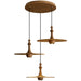 Wooden Spin Pendant Light Vakkerlight
