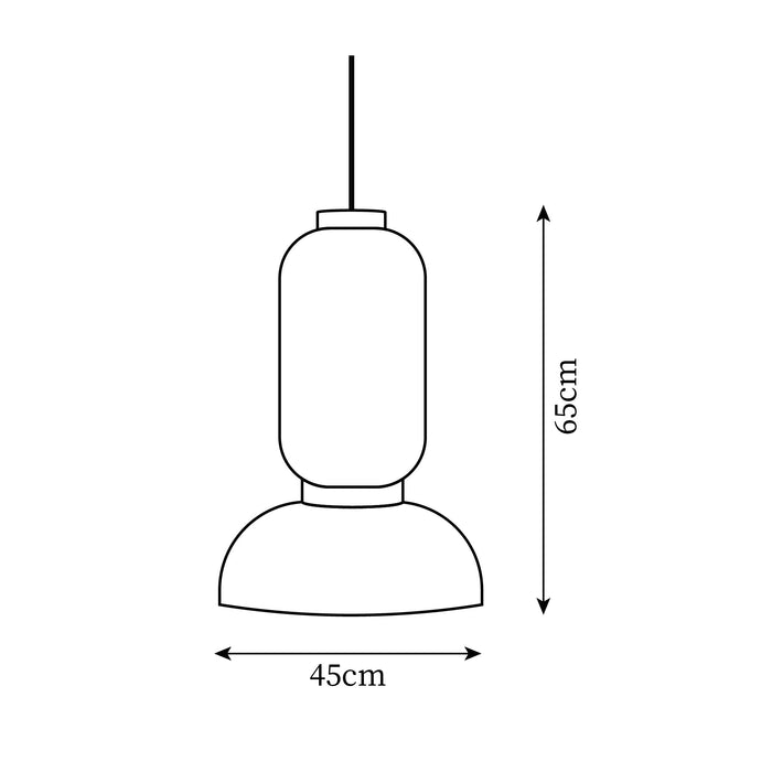 Handcrafted Xuan Paper Pendant Light