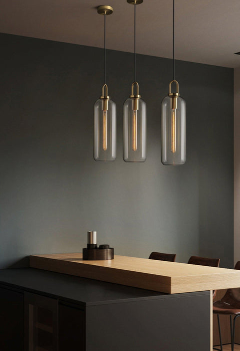 Pendulum Glass Pendant Lamp Vakkerlight
