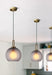 Pendulum Glass Pendant Lamp Vakkerlight