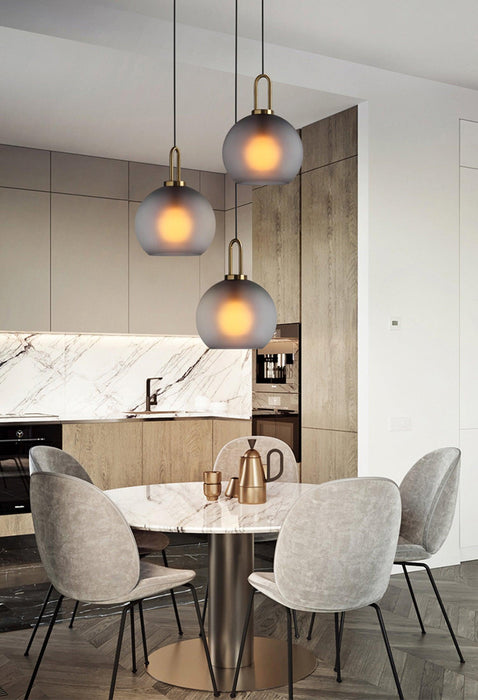 Pendulum Glass Pendant Lamp Vakkerlight