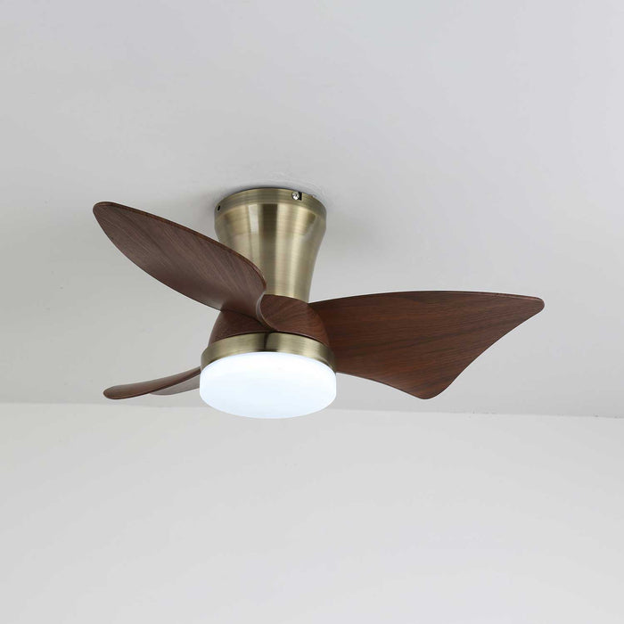 Zephyr Crest Ceiling Fan Light Vakkerlight