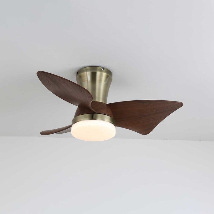 Zephyr Crest Ceiling Fan Light Vakkerlight