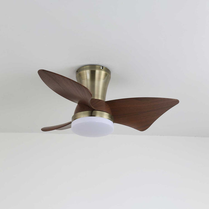 Zephyr Crest Ceiling Fan Light Vakkerlight