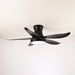 Zephyr Noir Ceiling Fan Light Vakkerlight
