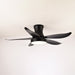 Zephyr Noir Ceiling Fan Light Vakkerlight