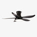 Zephyr Noir Ceiling Fan Light Vakkerlight