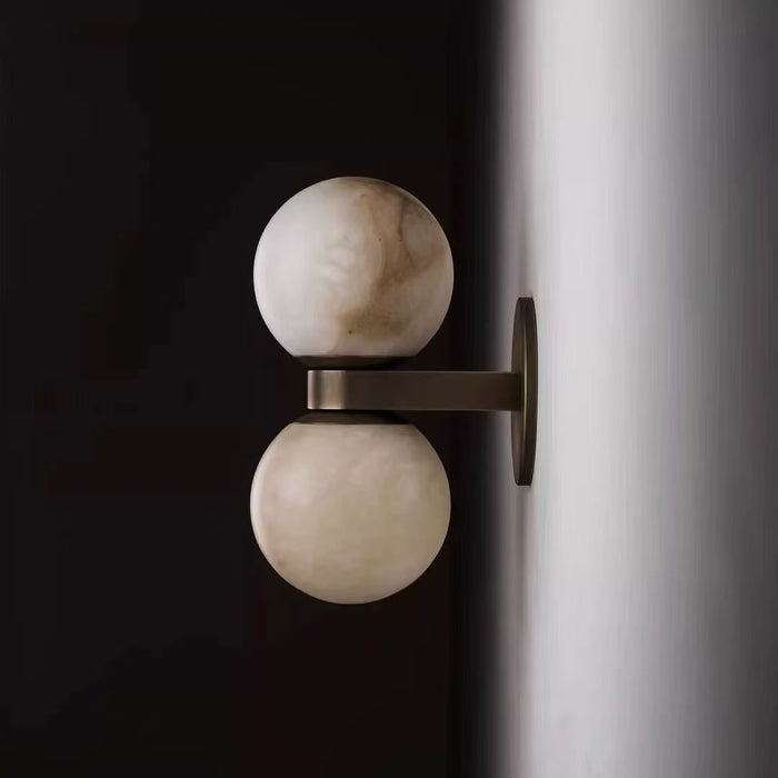 Alabaster Celestia Orb Wall Light Simprolos