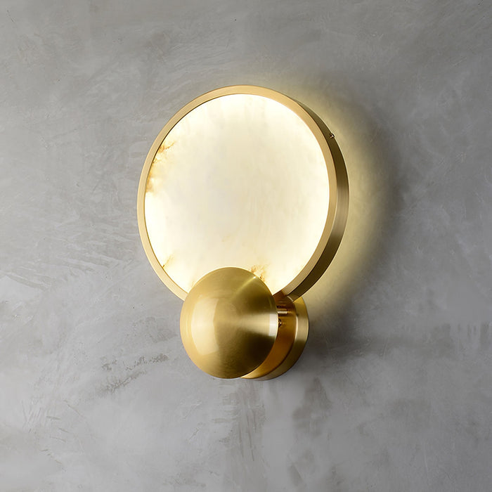 Accent Alabaster Wall Sconce - Simprolos