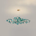 Acrylic Ginkgo Leaf Chandelier - Simprolos
