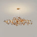 Acrylic Ginkgo Leaf Chandelier - Simprolos