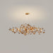 Acrylic Ginkgo Leaf Chandelier - Simprolos