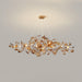 Acrylic Ginkgo Leaf Chandelier - Simprolos
