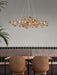 Acrylic Ginkgo Leaf Chandelier - Simprolos