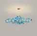 Acrylic Ginkgo Leaf Chandelier - Simprolos