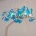 Acrylic Ginkgo Leaf Chandelier - Simprolos