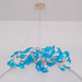 Acrylic Ginkgo Leaf Chandelier - Simprolos