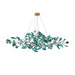 Acrylic Ginkgo Leaf Chandelier - Simprolos