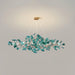 Acrylic Ginkgo Leaf Chandelier - Simprolos