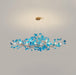 Acrylic Ginkgo Leaf Chandelier - Simprolos