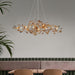 Acrylic Ginkgo Leaf Chandelier - Simprolos