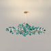 Acrylic Ginkgo Leaf Chandelier - Simprolos