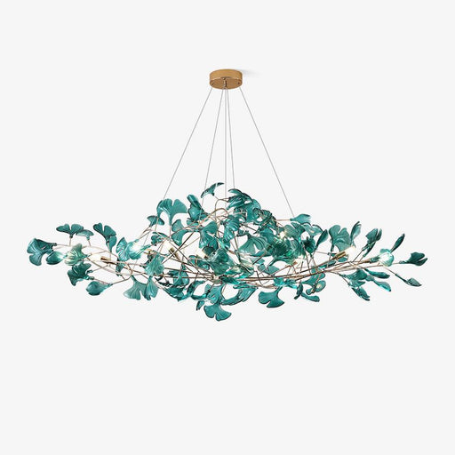 Acrylic Ginkgo Leaf Chandelier - Simprolos
