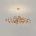 Acrylic Ginkgo Leaf Chandelier - Simprolos