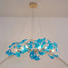 Acrylic Ginkgo Leaf Chandelier - Simprolos
