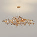 Acrylic Ginkgo Leaf Chandelier - Simprolos