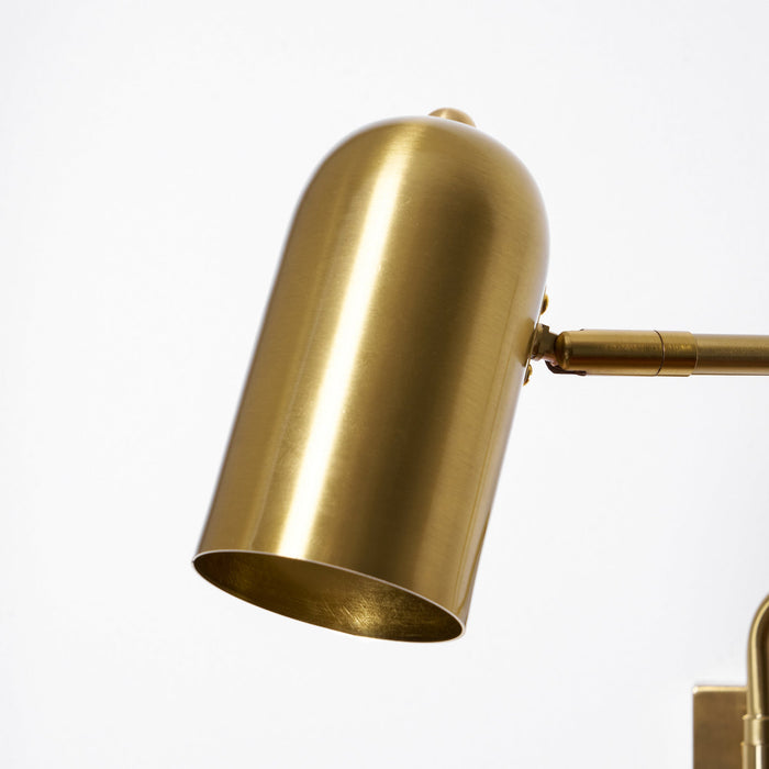 Adjustable Arm Plug In Wall Lamp - Simprolos