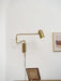 Adjustable Arm Plug In Wall Lamp - Simprolos