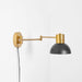 Adjustable Arm Plug In Wall Lamp - Simprolos