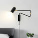 Adjustable Arm Plug In Wall Lamp - Simprolos