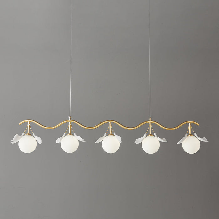 Gingko Orb Chandelier Simprolos