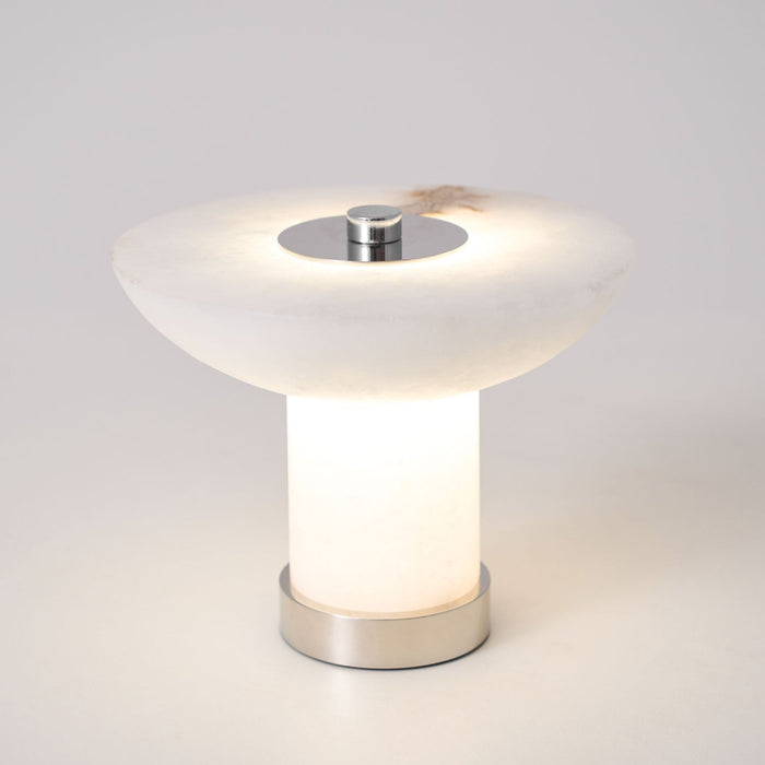 Aeralith Rechargeable Alabaster Table Lamp - Simprolos