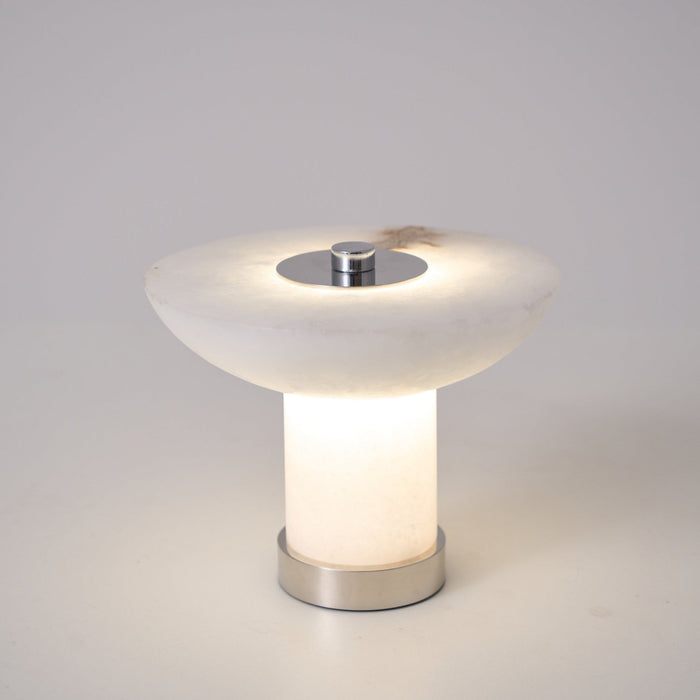 Aeralith Rechargeable Alabaster Table Lamp - Simprolos