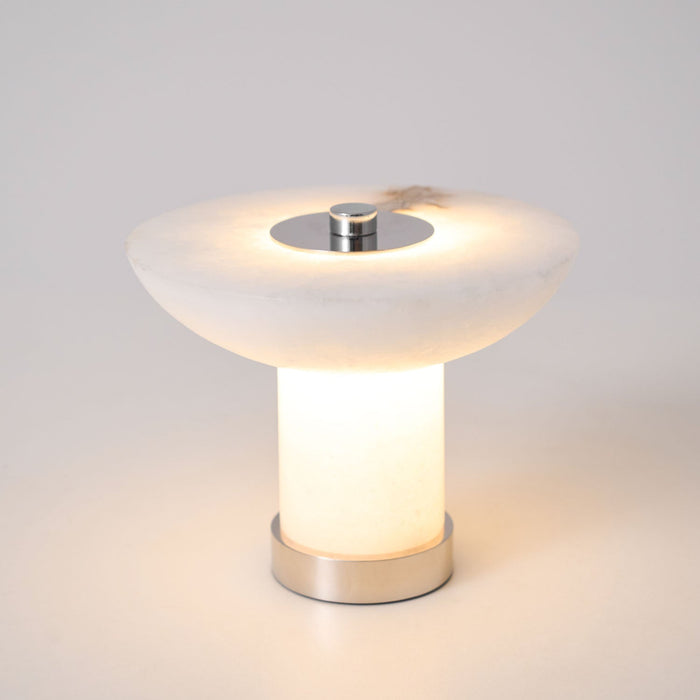 Aeralith Rechargeable Alabaster Table Lamp - Simprolos