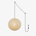 Akari A Pendant Swag Light (black plug wire) - Simprolos