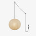 Akari A Pendant Swag Light (black plug wire) - Simprolos