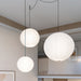 Akari A Pendant Swag Light (black plug wire) - Simprolos