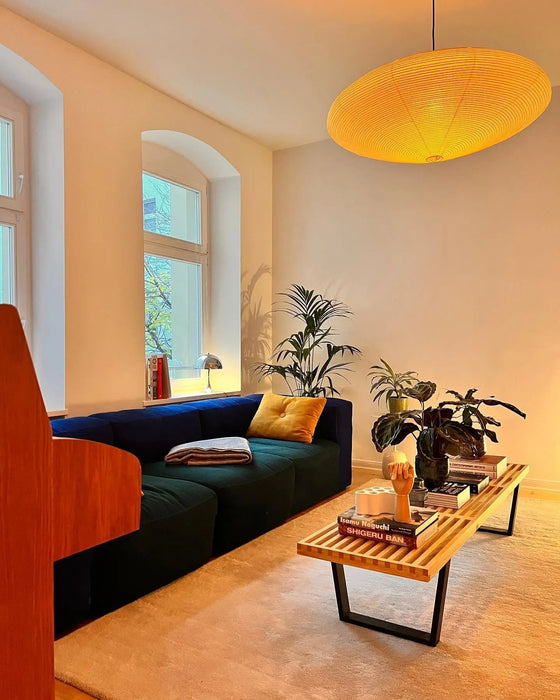 Akari Oval Pendant Light 19.7" - Simprolos
