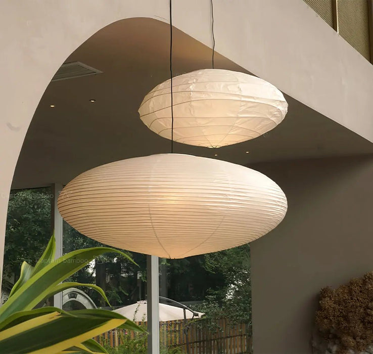 Akari Oval Pendant Light 19.7" - Simprolos